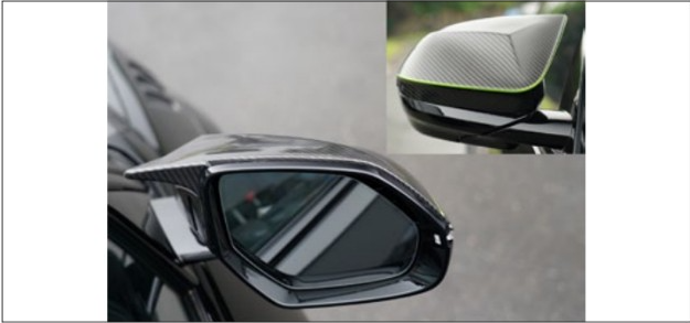 Mirror II Mansory Carbon for Lamborghini Urus Venatus EVO 