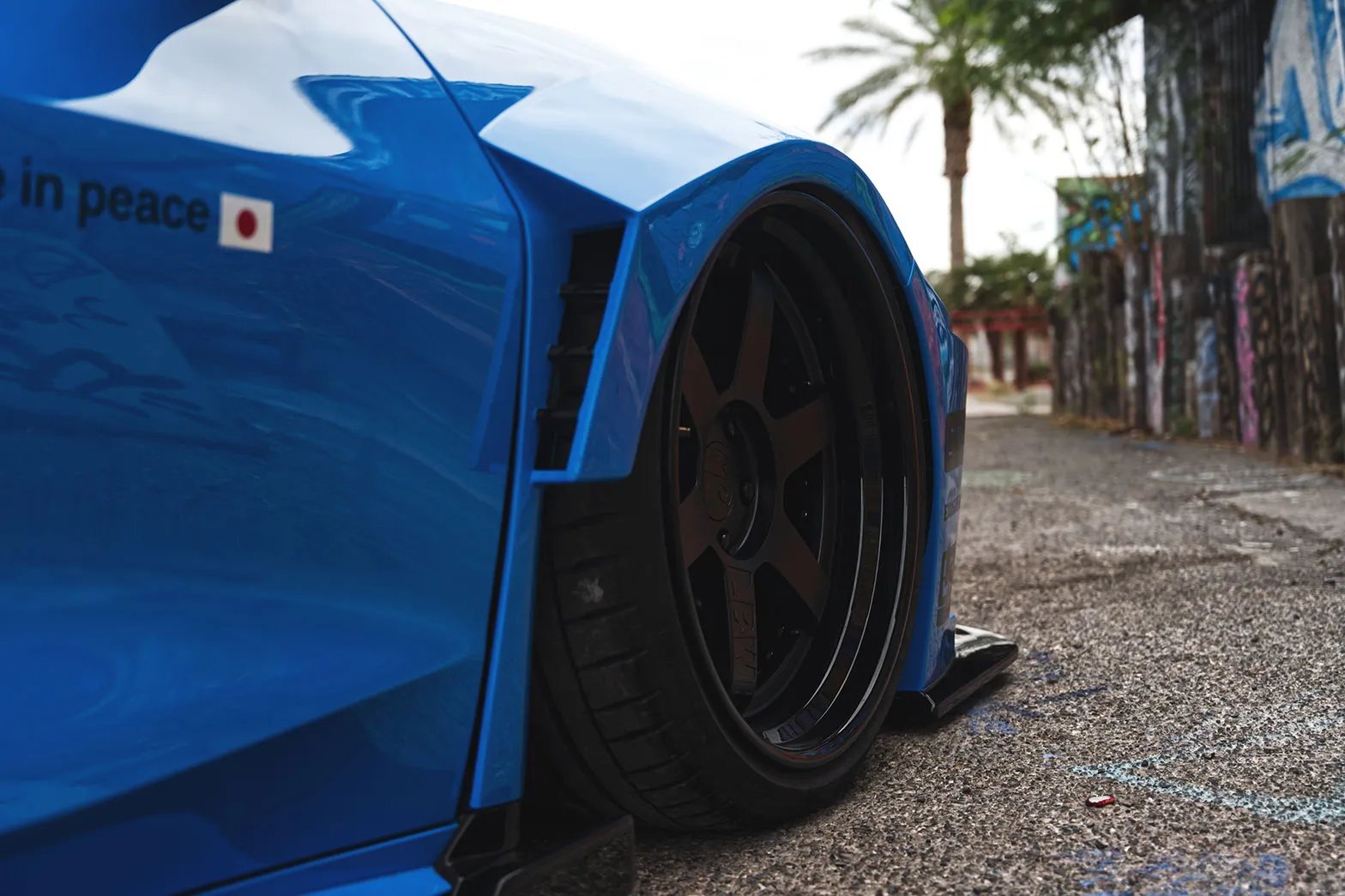 Check our price and buy Liberty Walk body kit for Chevrolet Corvette C8!