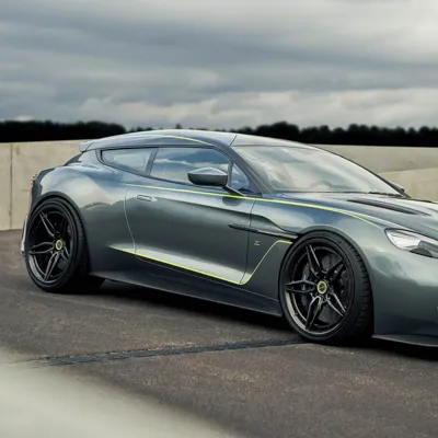Brixton PF2 on Aston Martin Vanquish Zagato