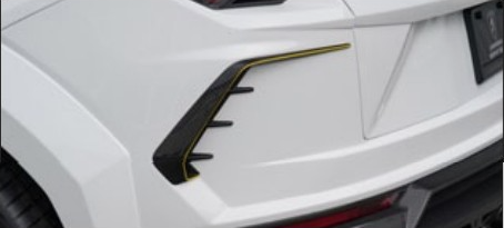 Long air outtake cover Mansory Carbon for Lamborghini Urus Venatus