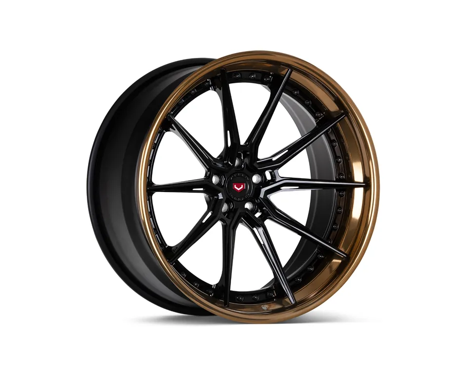Vossen EVO 2R 3 PIECE 3-piece forged wheel — close-up spoke detail