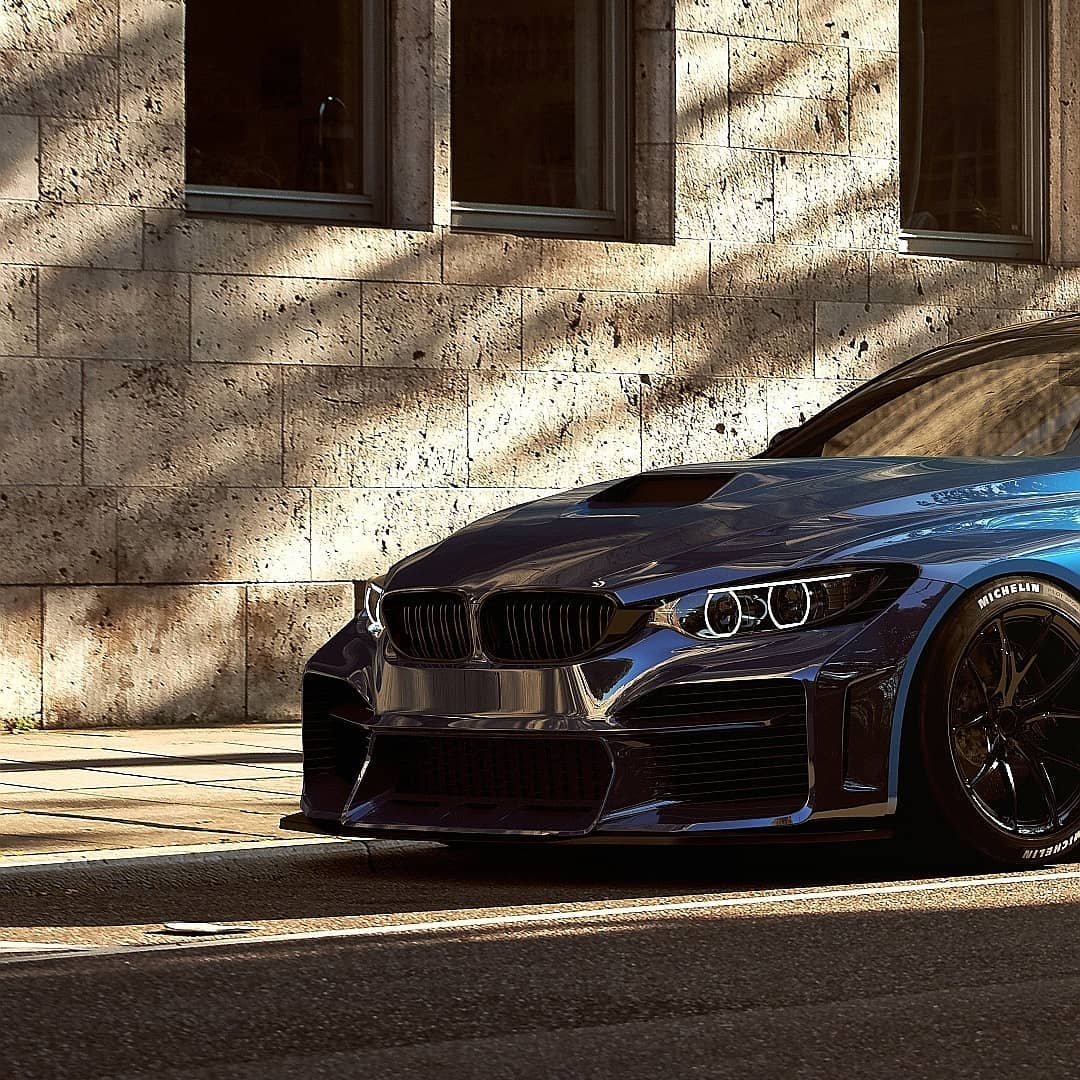 BMW M4 Evo Custom Wide Body Kit by Hycade