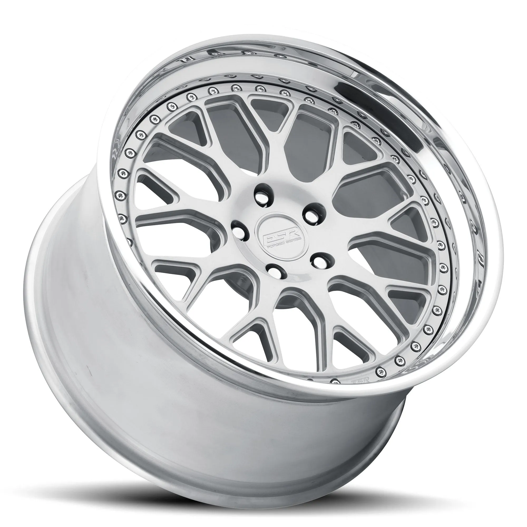 ESR ES1 3-Piece Forged Wheel — 3/4 view