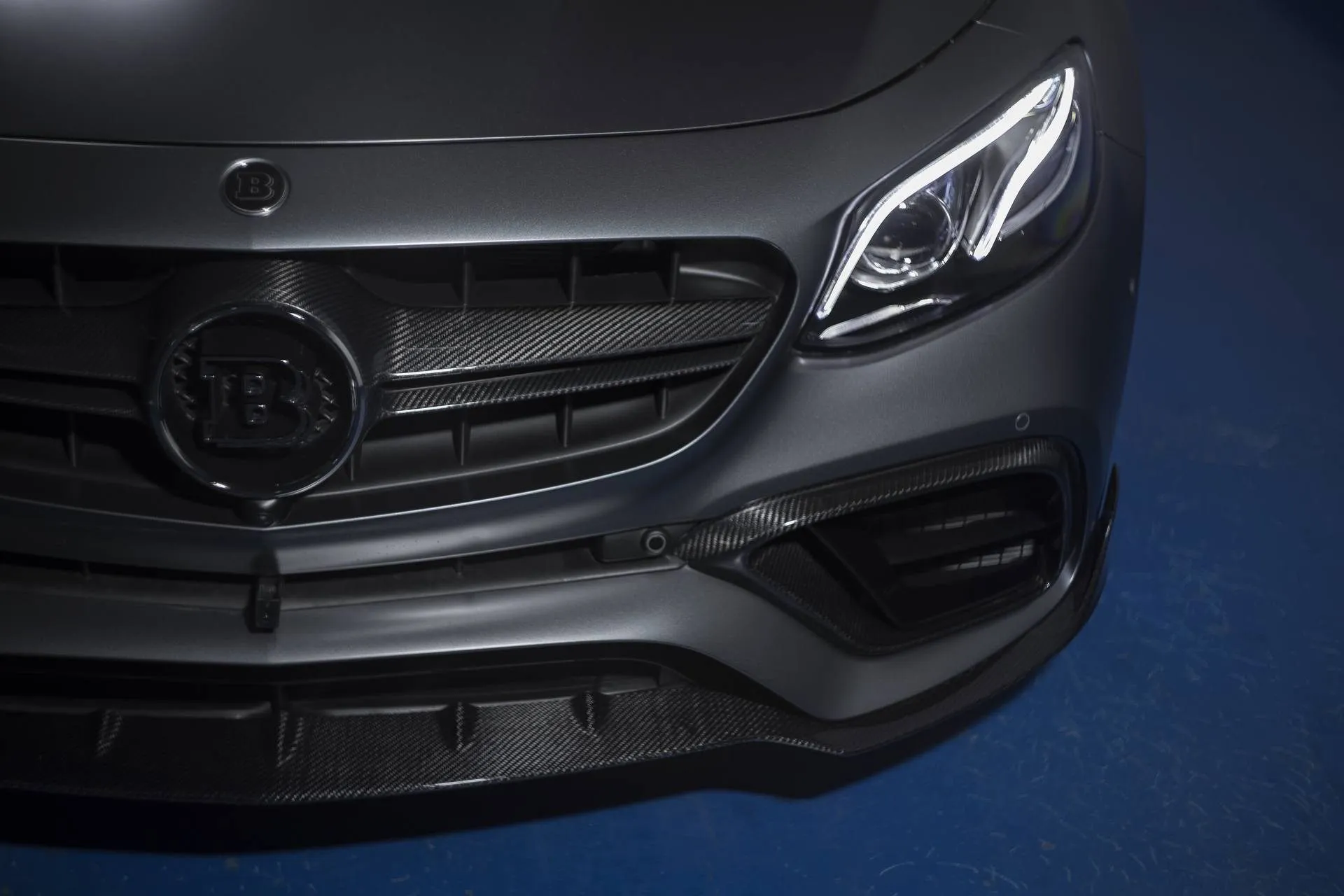 Front apron attachments carbon BS Style for Mercedes E-class AMG W213  AMG E 63