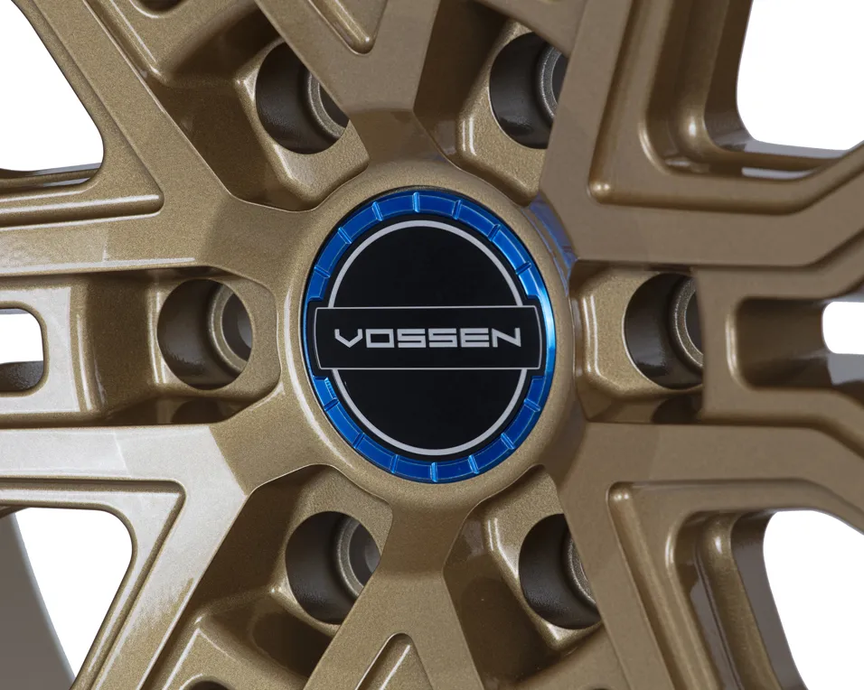 Vossen HF6 3 hybrid forged wheel — close-up spoke detail