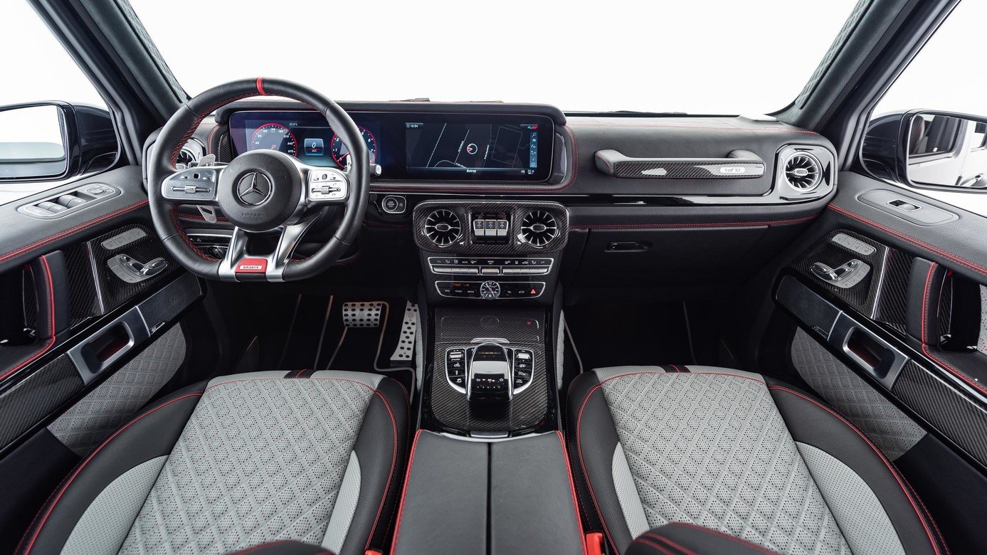 Brabus Shadow style interior for Mercedes G-class W463A AMG G 63