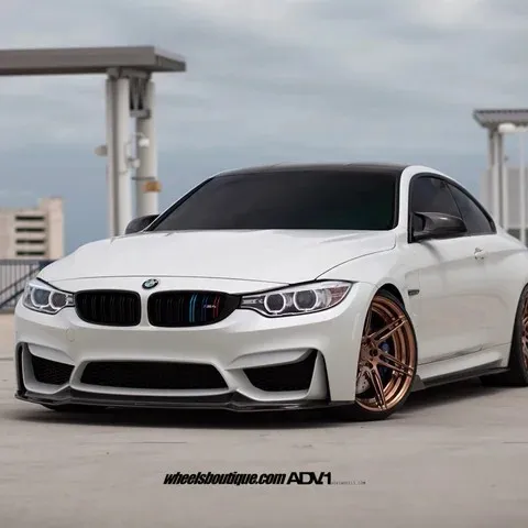 BMW on ADV.1 ADV06 M.V2 CS Series forged wheels