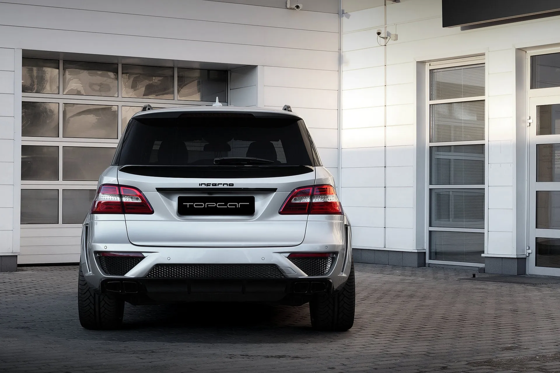 Check our price and buy Topcar Design body kit for  Mercedes-Benz M-class W166 Inferno