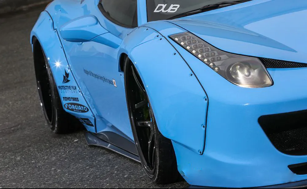 Check our price and buy Liberty Walk body kit for Ferrari 458!