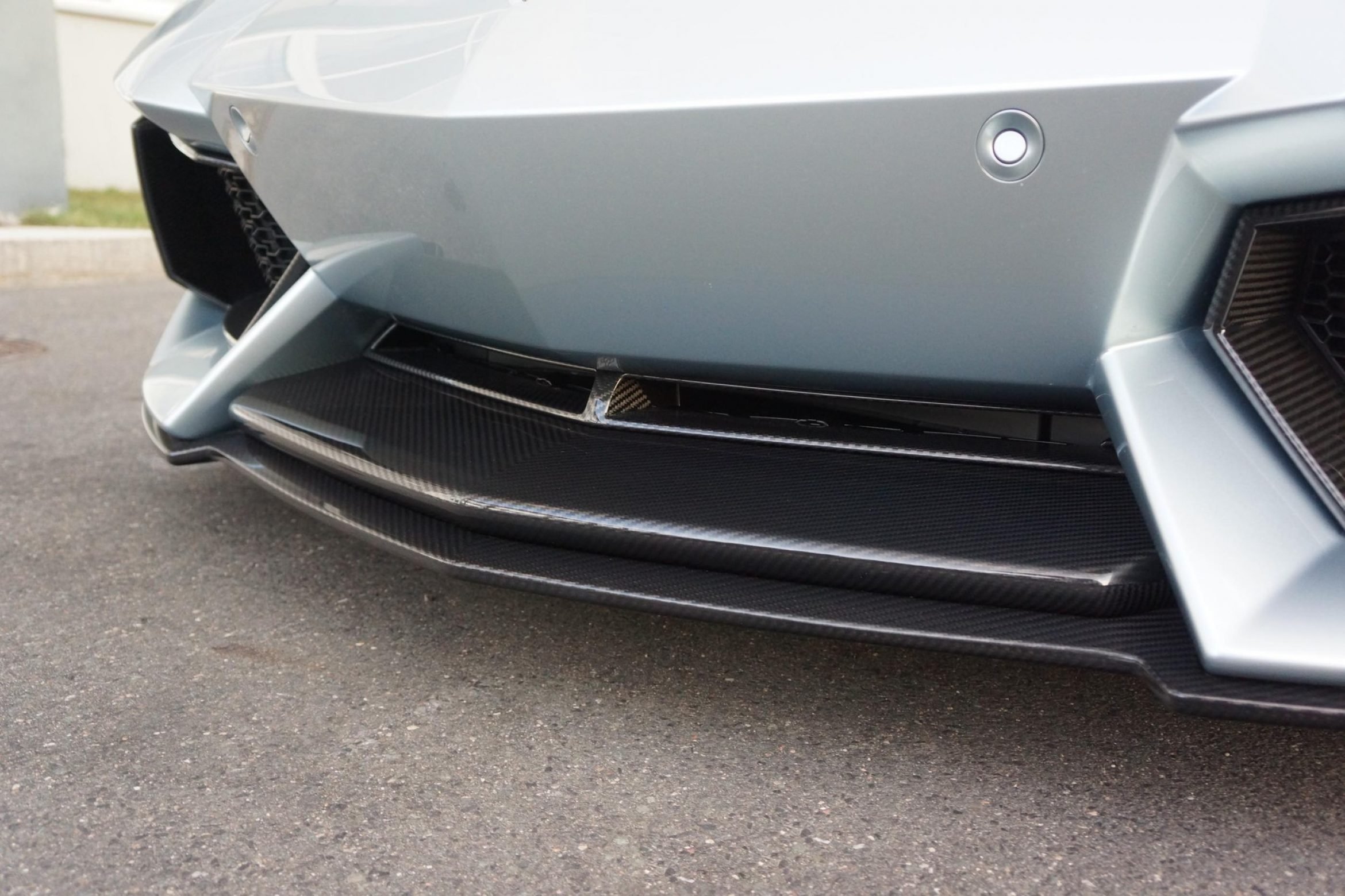 Front bumper grill Carbon for Lamborghini Aventador