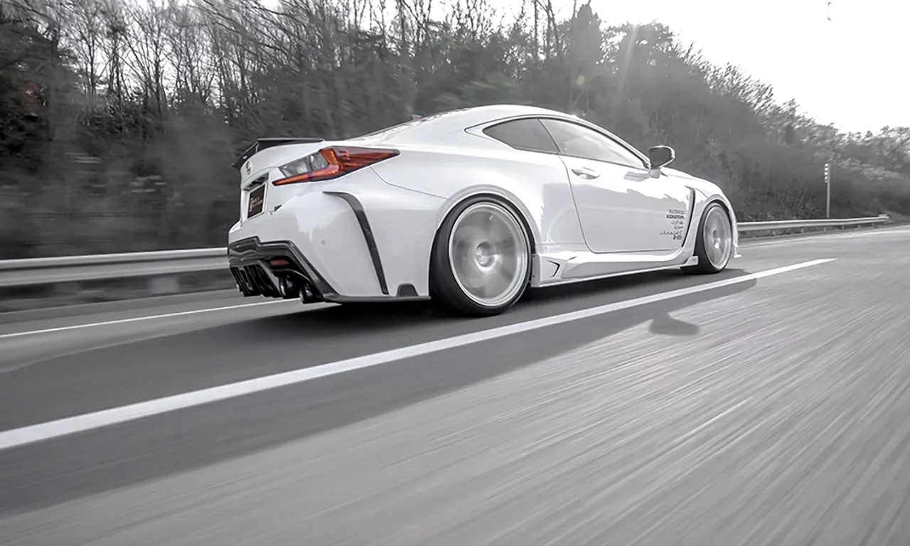 Check price and buy Rowen body kit for Lexus RC-F USC10