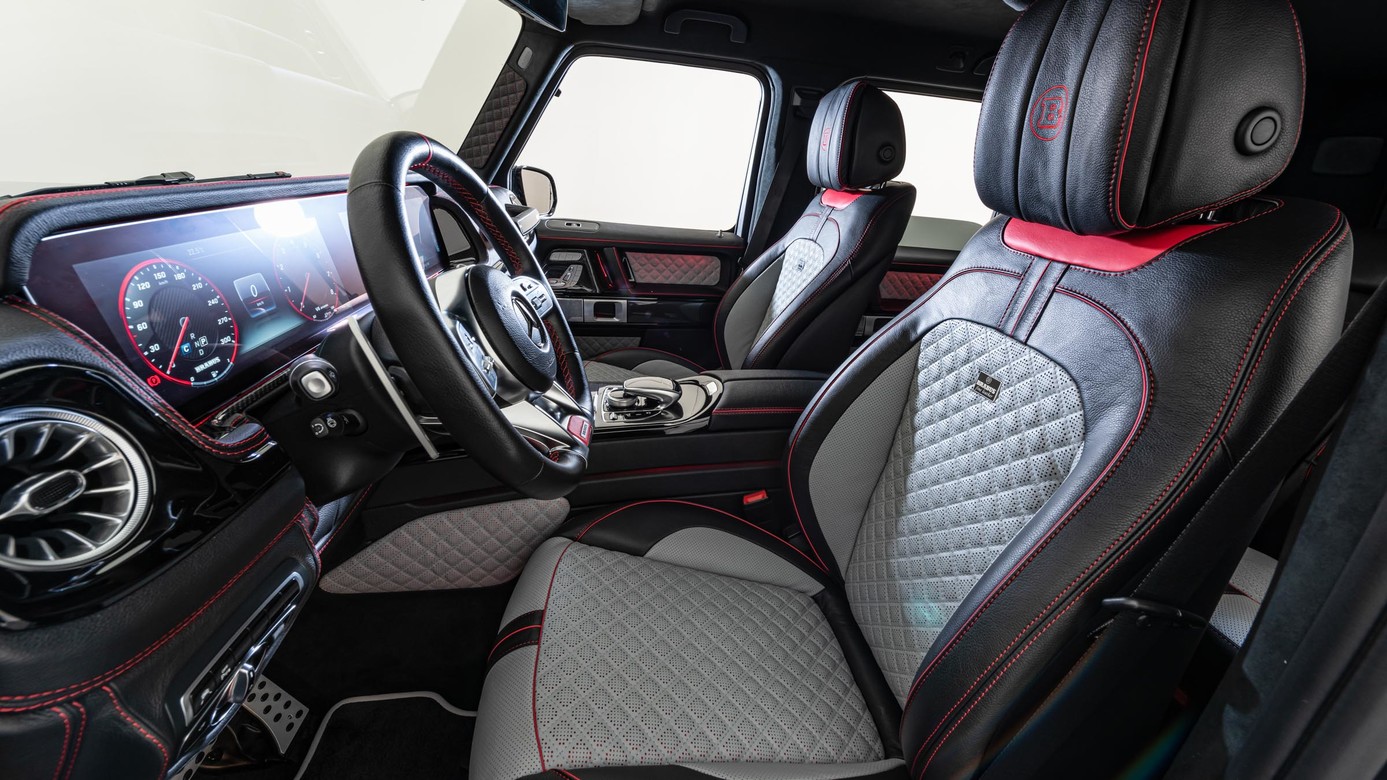 Brabus Shadow style interior for Mercedes G-class W463A AMG G 63