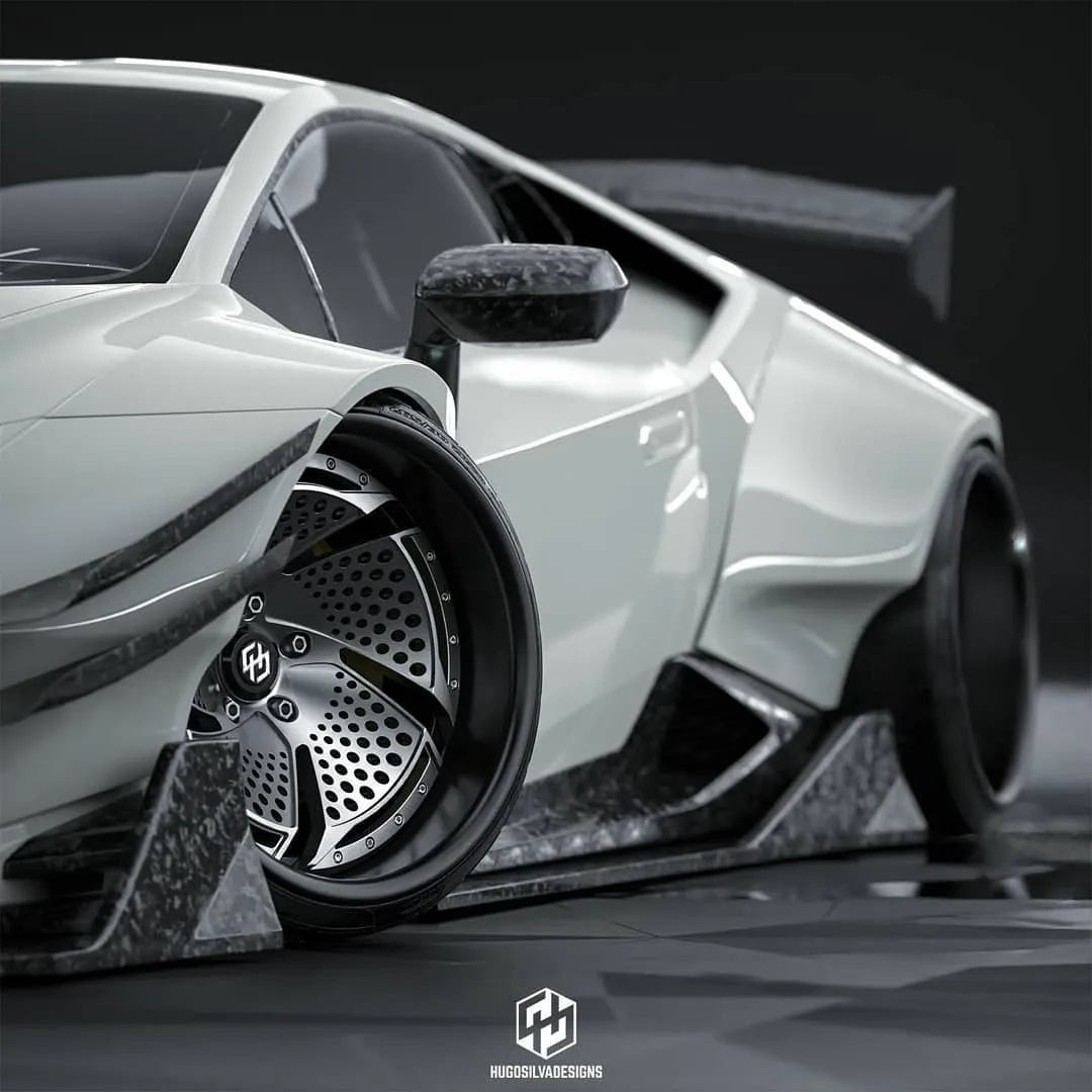 Lamborghini Huracan Custom Body Kit by Hugo Silva