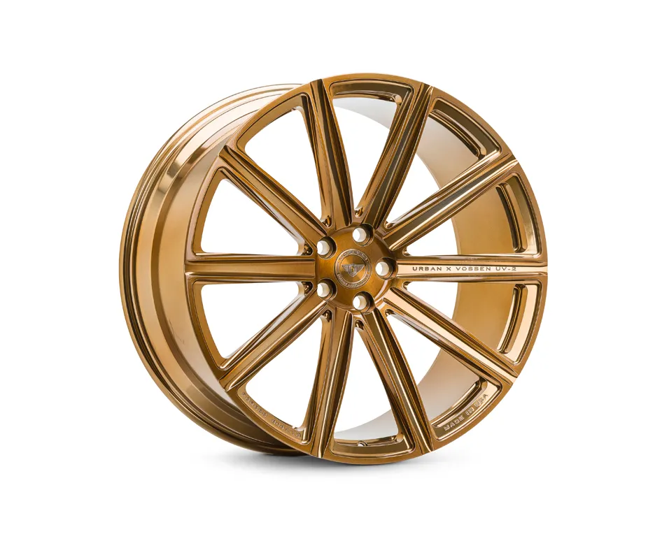 Vossen UV 2 forged wheel — close-up spoke detail