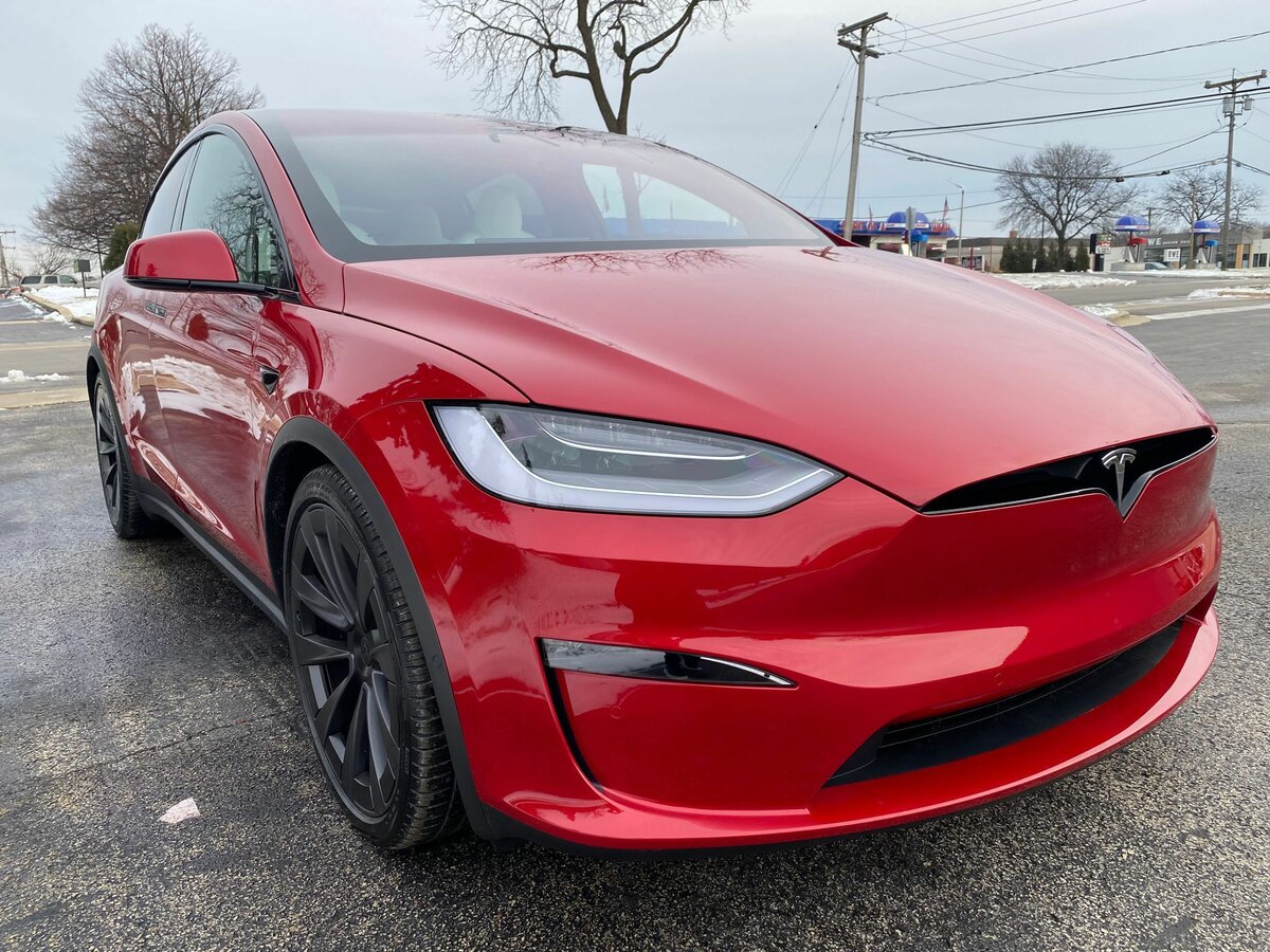 Tesla model deals x pink price