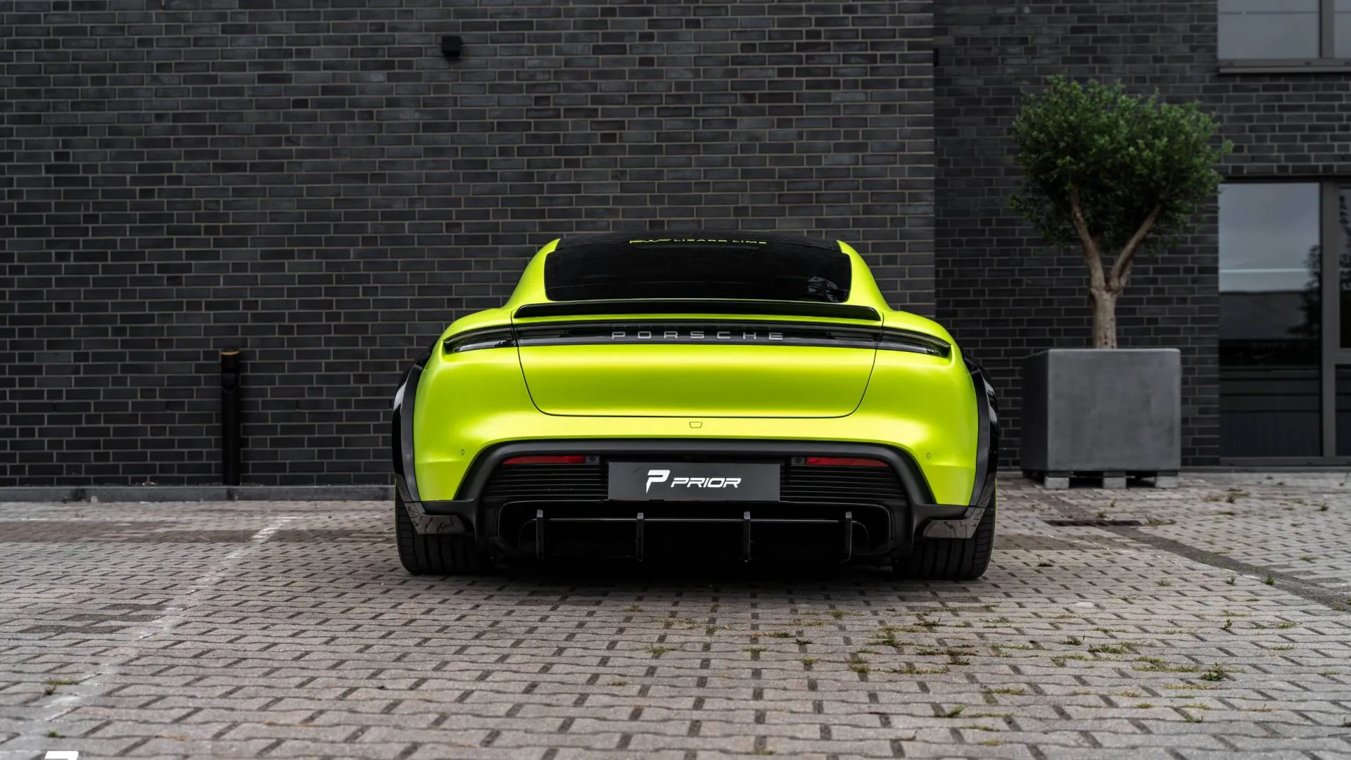 Diffusor Prior Design PD TE widebody for Porsche Taycan