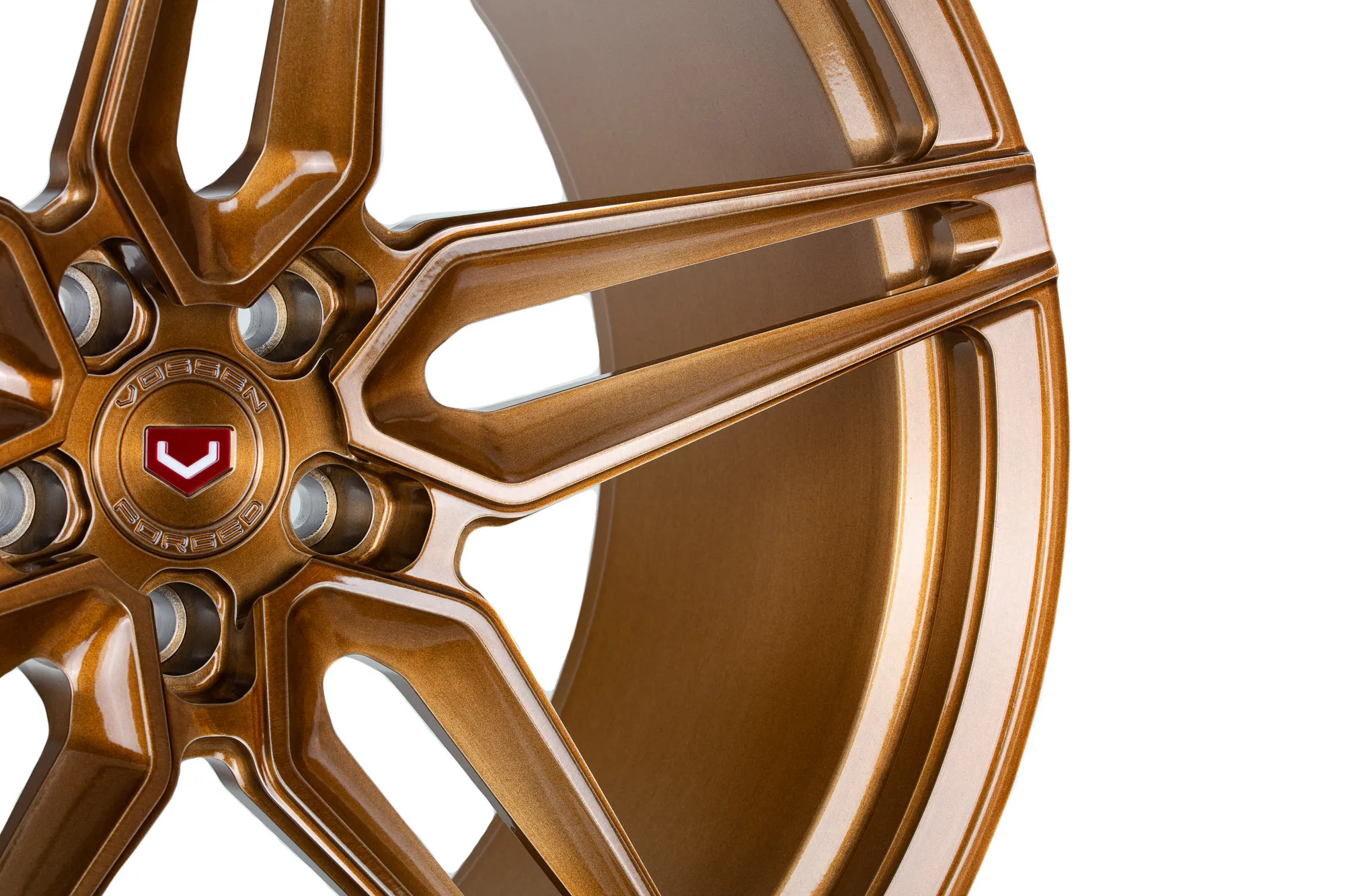 Vossen EVO 1 forged wheel — finish detail