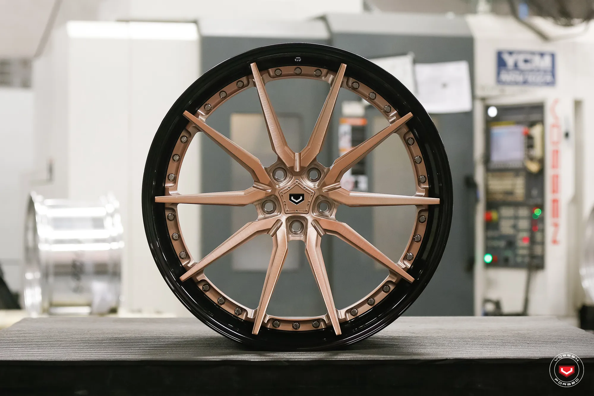 Vossen M X2 3 PIECE 3-piece forged wheel — full set display