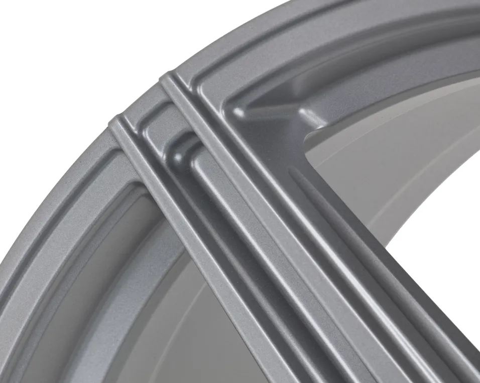 Vossen HF6 2 hybrid forged wheel — rear angle