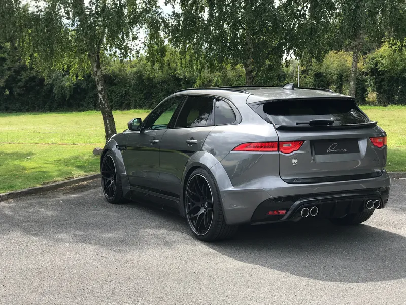 Check our price and buy Lumma CLR F body kit for Jaguar F-Pace SVR