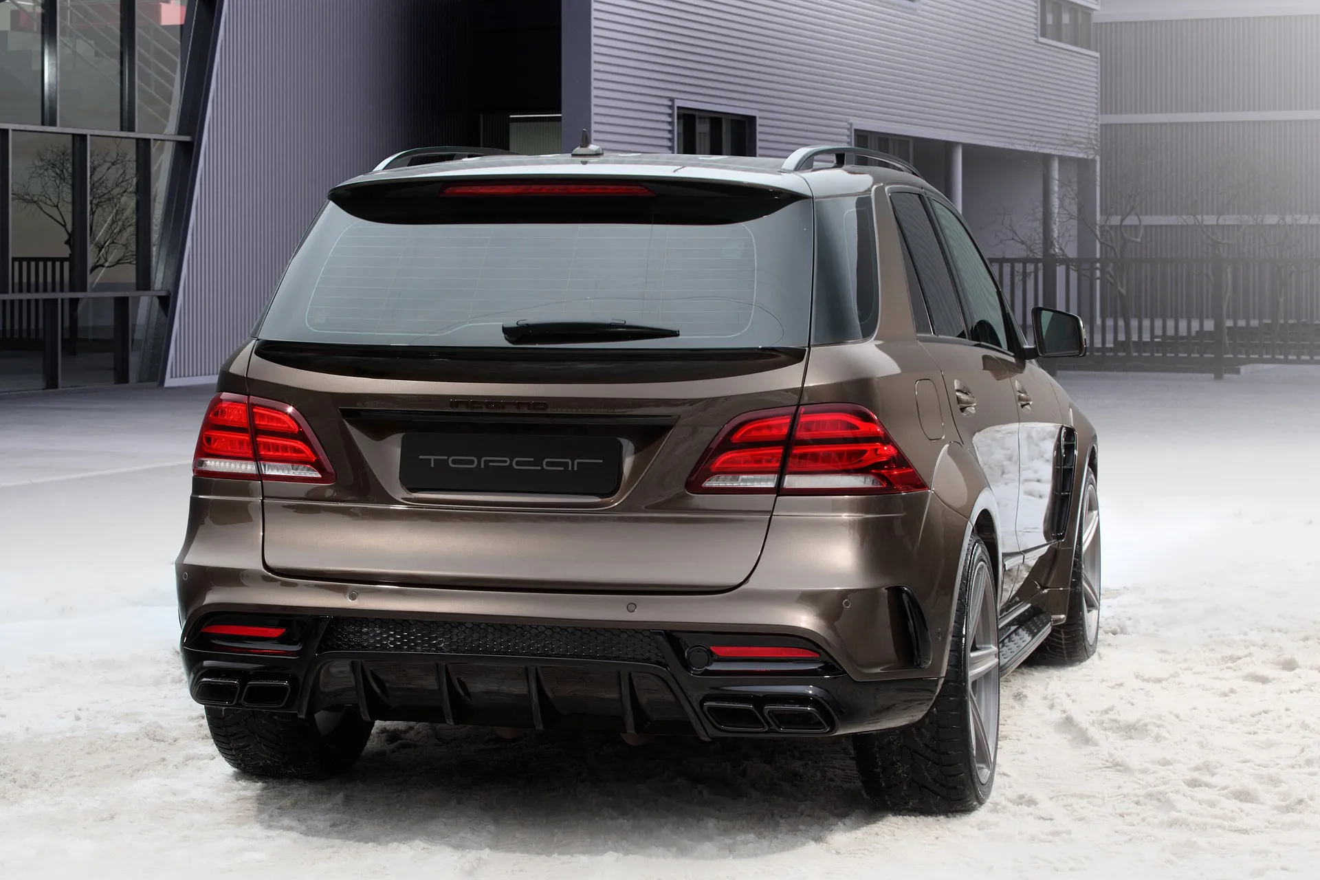 Check our price and buy Topcar Design body kit for Mercedes GLE W166 wagon Inferno