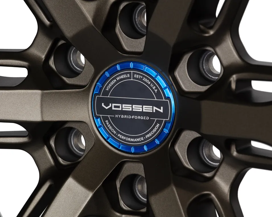 Vossen HF6 4 hybrid forged wheel — close-up spoke detail