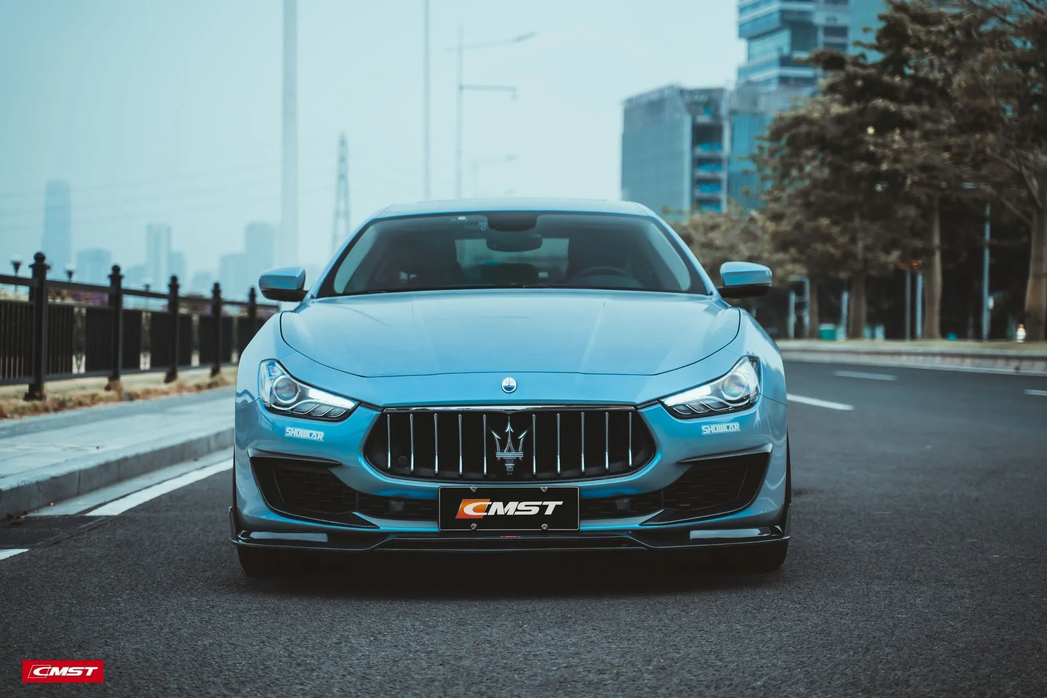 Check our price and buy CMST Carbon Fiber Body Kit set for Maserati Ghibli!