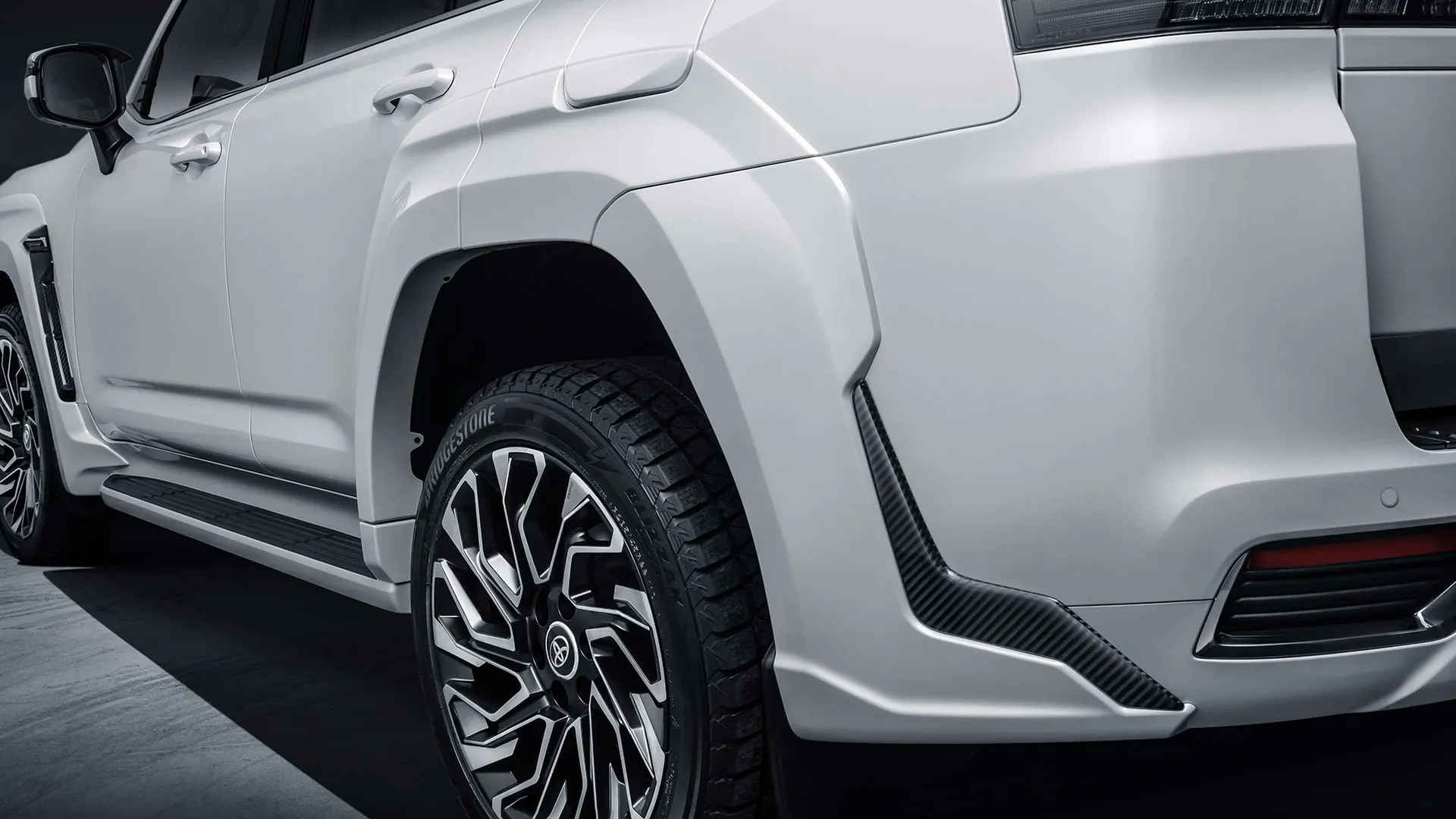 Check our price and buy Khann carbon fiber body kit set for Toyota Land Cruiser 300