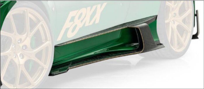 Side skirts Mansory Carbon for Ferrari F8 Soft kit