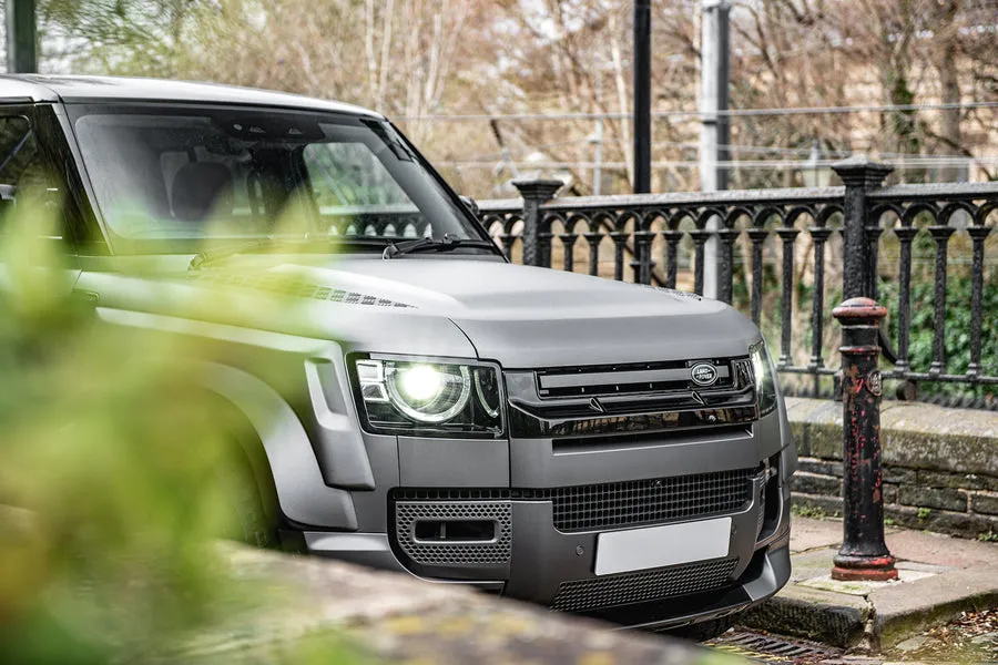 Check our price and buy Kahn Design carbon fiber body kit set for Land Rover Defender 110 wide track