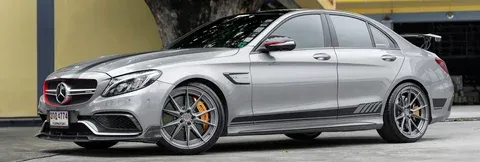 Mercedes-Benz C63 AMG on ADV.1 ADV5.2 M.V2 Advanced Series Wheels