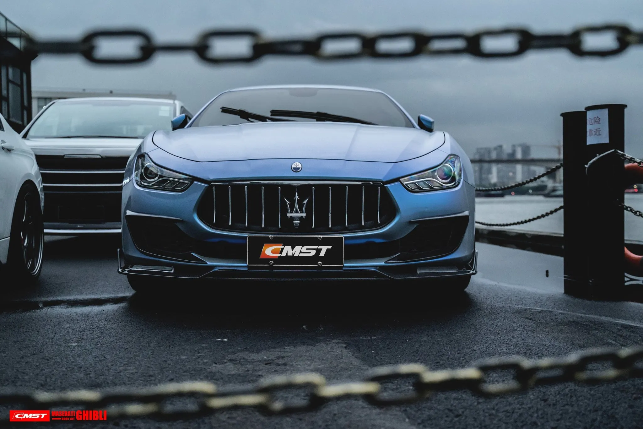 Check our price and buy CMST Carbon Fiber Body Kit set for Maserati Ghibli!