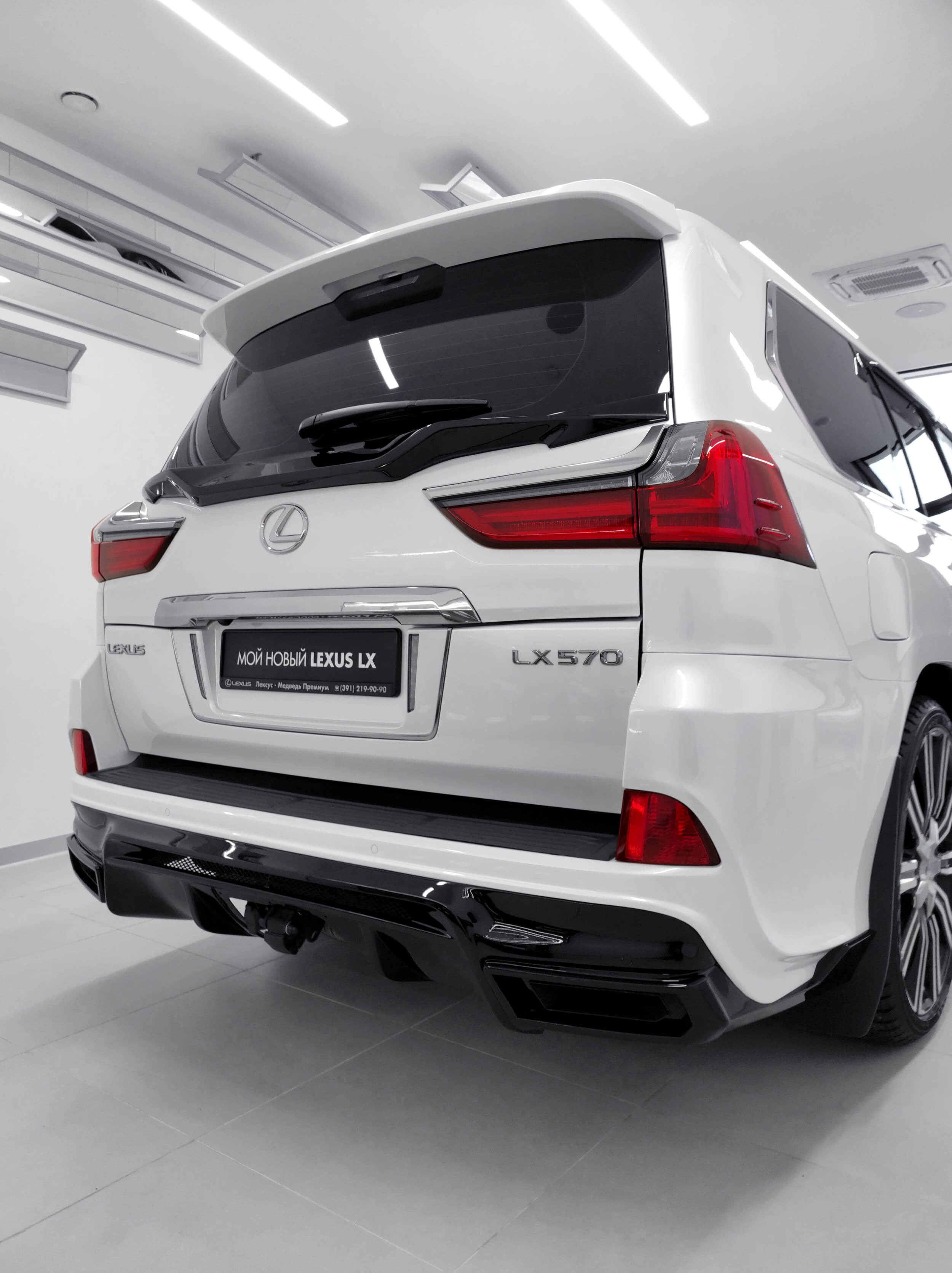 Exhaust tips Renegade Design for Lexus LX 450D/570