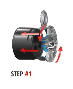ADV.1 FlowSpec Flow-Forming Manufacturing Process Diagram