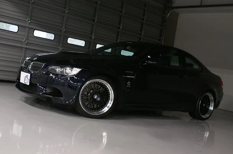 3D Design Brombacher Matte Black 19 inch on BMW E92 M3
