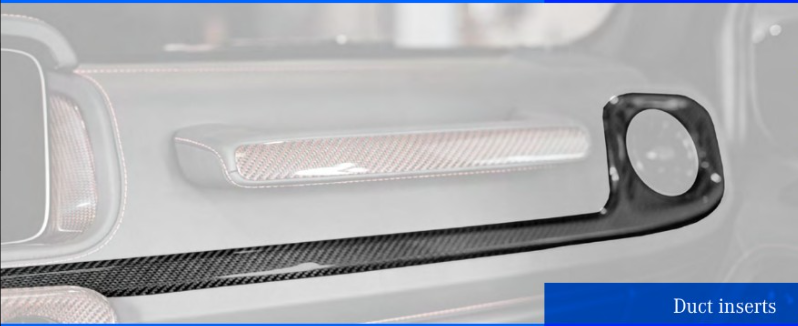 Duct inserts Renegade Design for Mercedes Benz G-class W463A