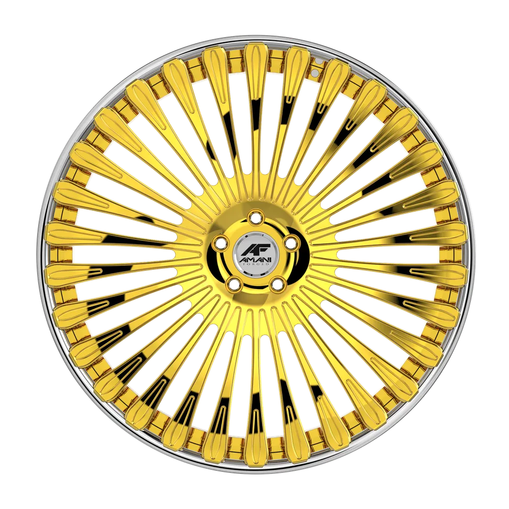 Amani Cato AXL Concave 3-Piece Forged Wheels — view 8