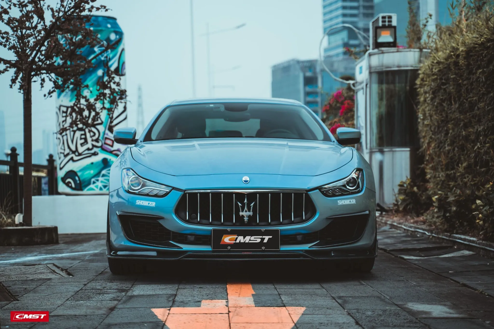 Check our price and buy CMST Carbon Fiber Body Kit set for Maserati Ghibli!
