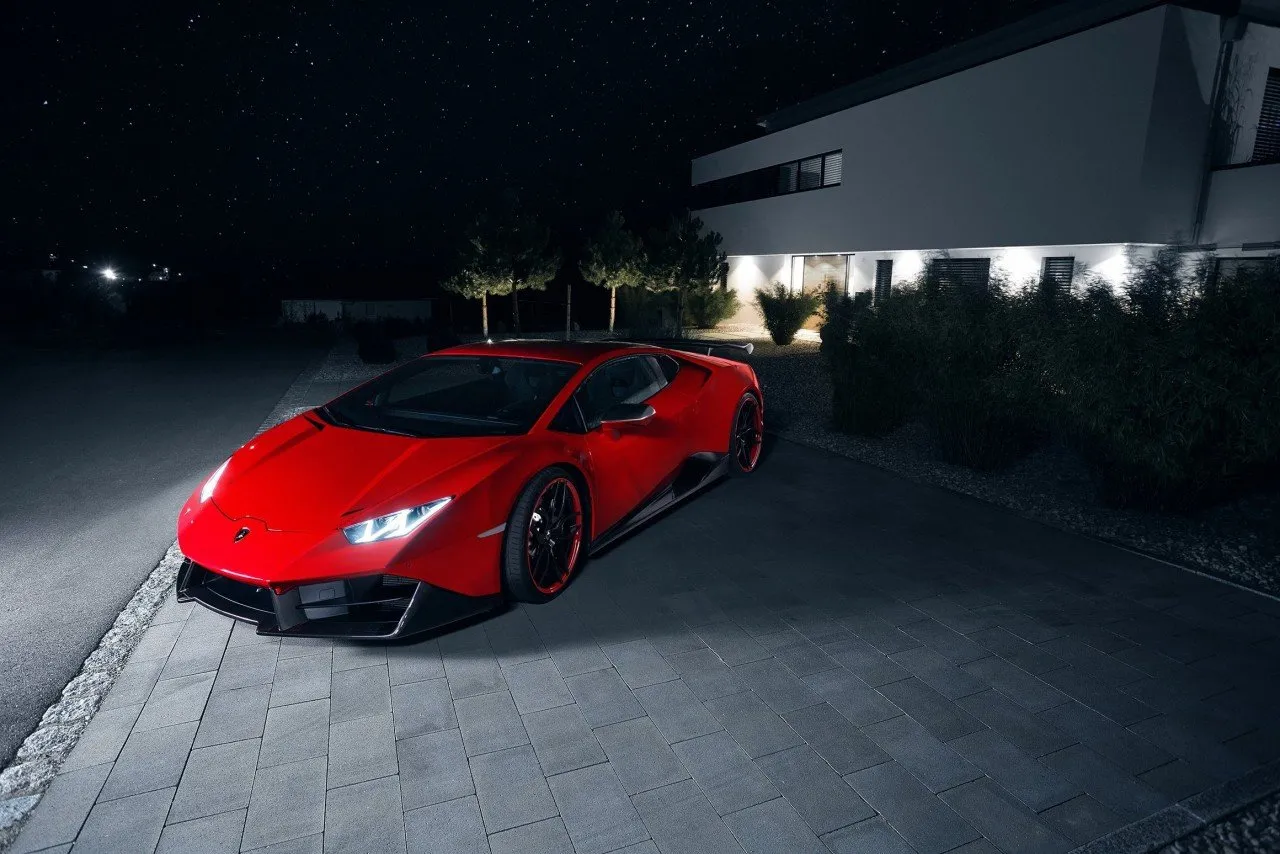 Check price and buy Novitec Carbon Fiber Body kit set for Lamborghini Huracán RWD Spyder