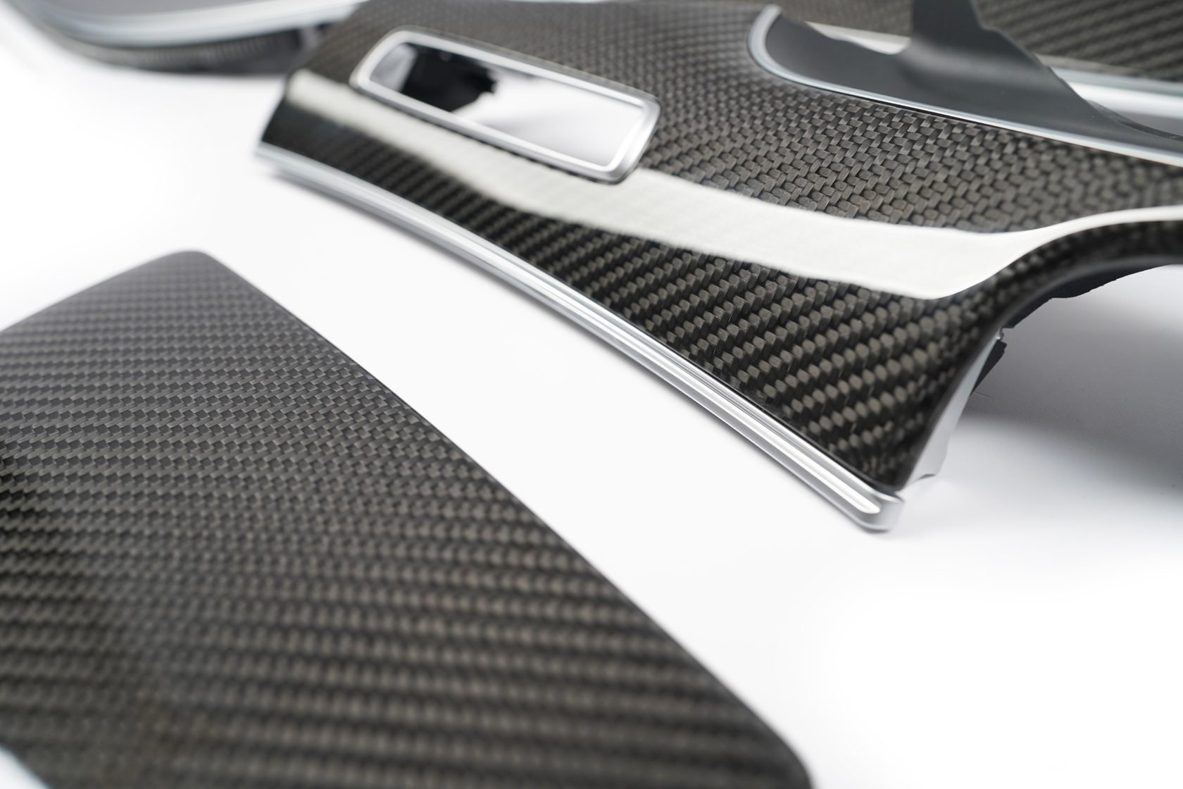 LHD Interior panels Forged Carbon for Mercedes AMG GT X290