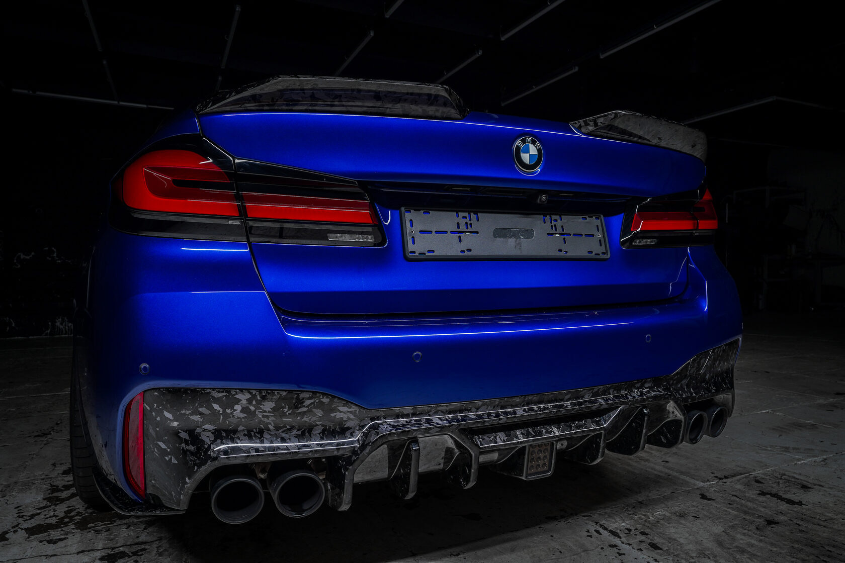 Spoiler Super Jet Forged Carbon for BMW M5 F90 LCI Restyling