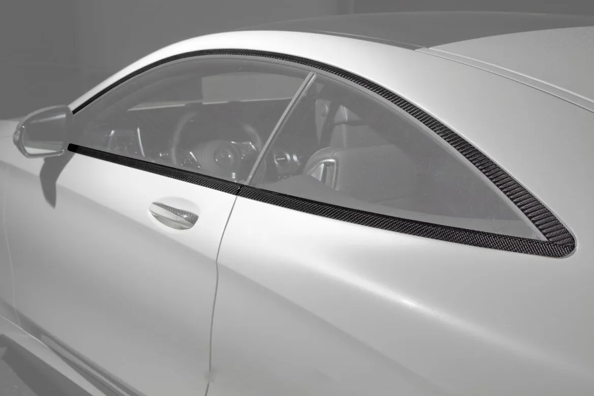 Frame for side windowd Carbon for Mercedes S-class Coupe C217 Restyling