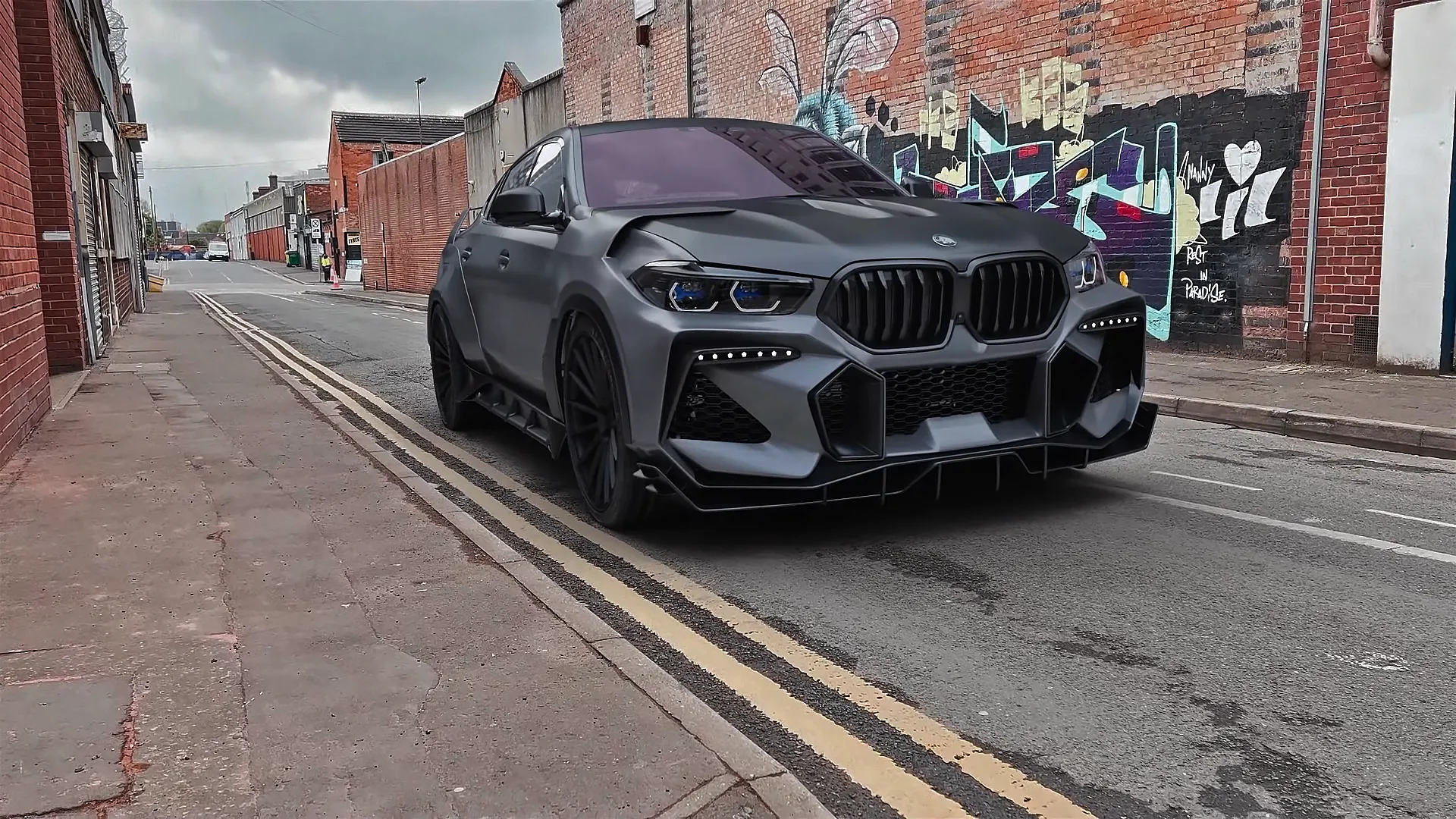 BMW X6M-AMMOTH Custom Body Kit by 2ncs