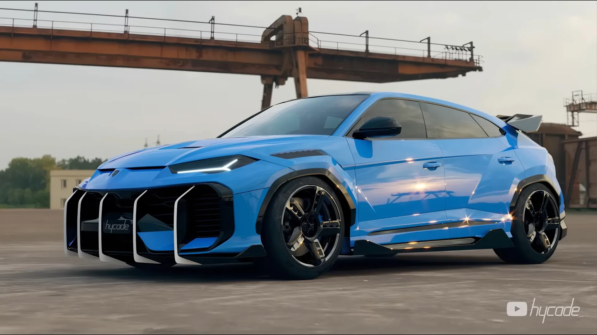 Lamborghini Urus Custom Wide Body Kit by Hycade
