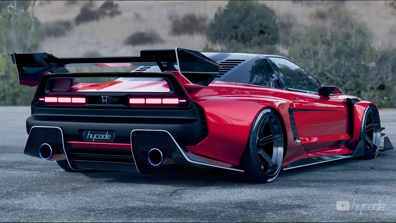 Honda NSX Custom Body Kit by Hycade