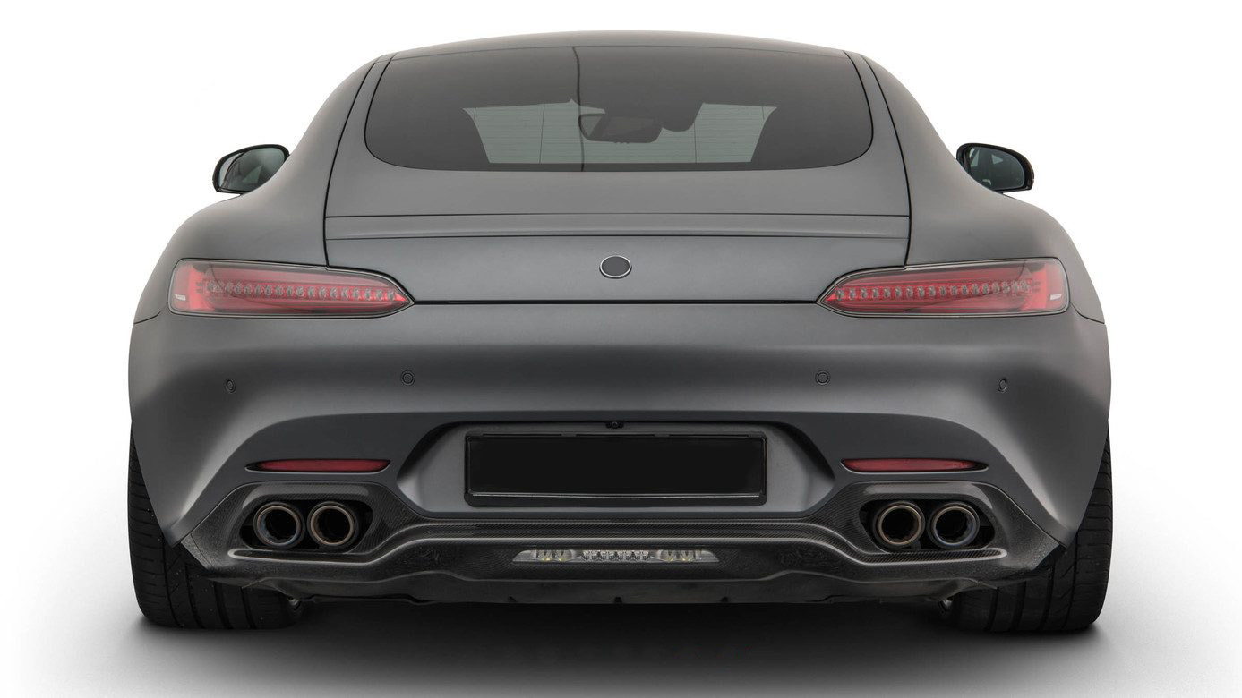 Rear diffuser BS Style Carbon for Mercedes AMG GT Coupe C190