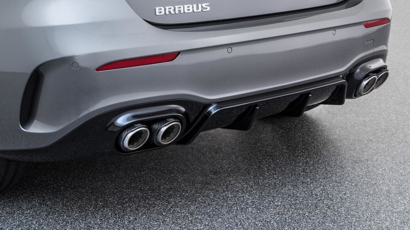 Rear diffuser Brabus Carbon for Mercedes A-class W177 A 160 - A 250 | AMG Line