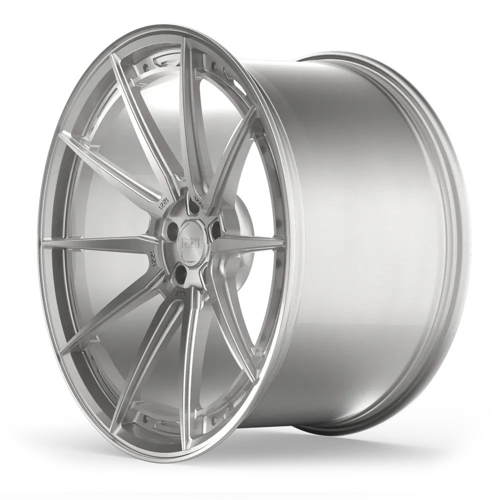 1221 Wheels 0110 AP1X Forged Wheels — Brushed Gloss Clear view