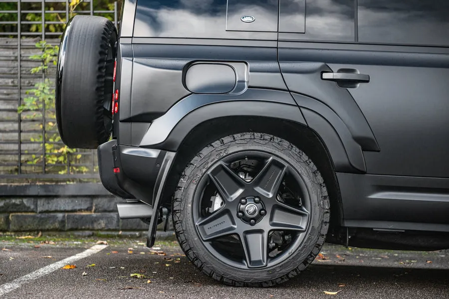 Check our price and buy Kahn Design carbon fiber body kit set for Land Rover Defender 110 wide track