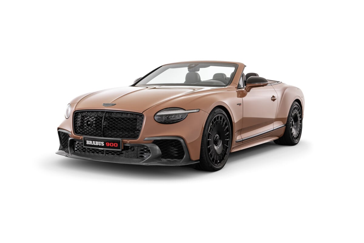 Brabus 900 Bentley GTC brown